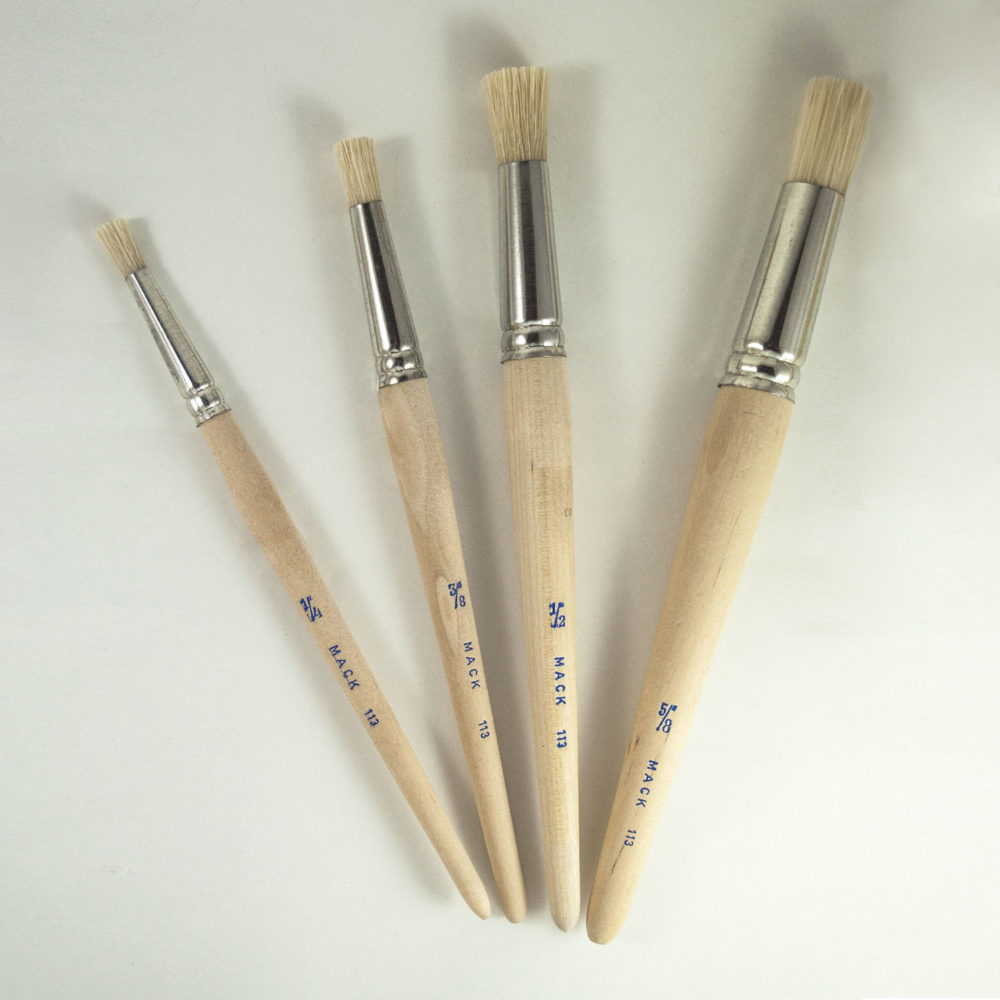 Stencil Brush (113) Mack Brush