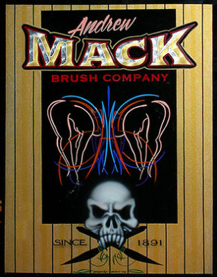 #91 Brian Briskie 'Brian the Brush', Adams Basin, New York July 2006, Airbrush and Pinstriping - a very nice piece!