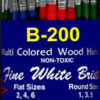 Pure White Bristle (B-200)