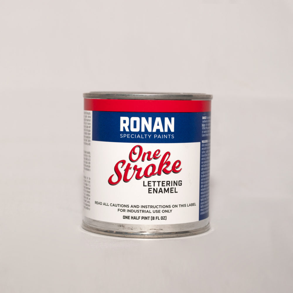 Ronan One Stroke Lettering Enamel