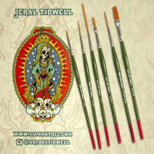 Tidwell Brushes - M/T 6 Piece Set