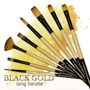 Black Gold Long Handle