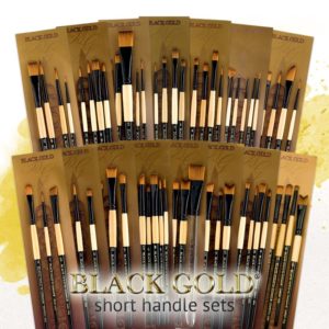 Black Gold Short Handle Sets
